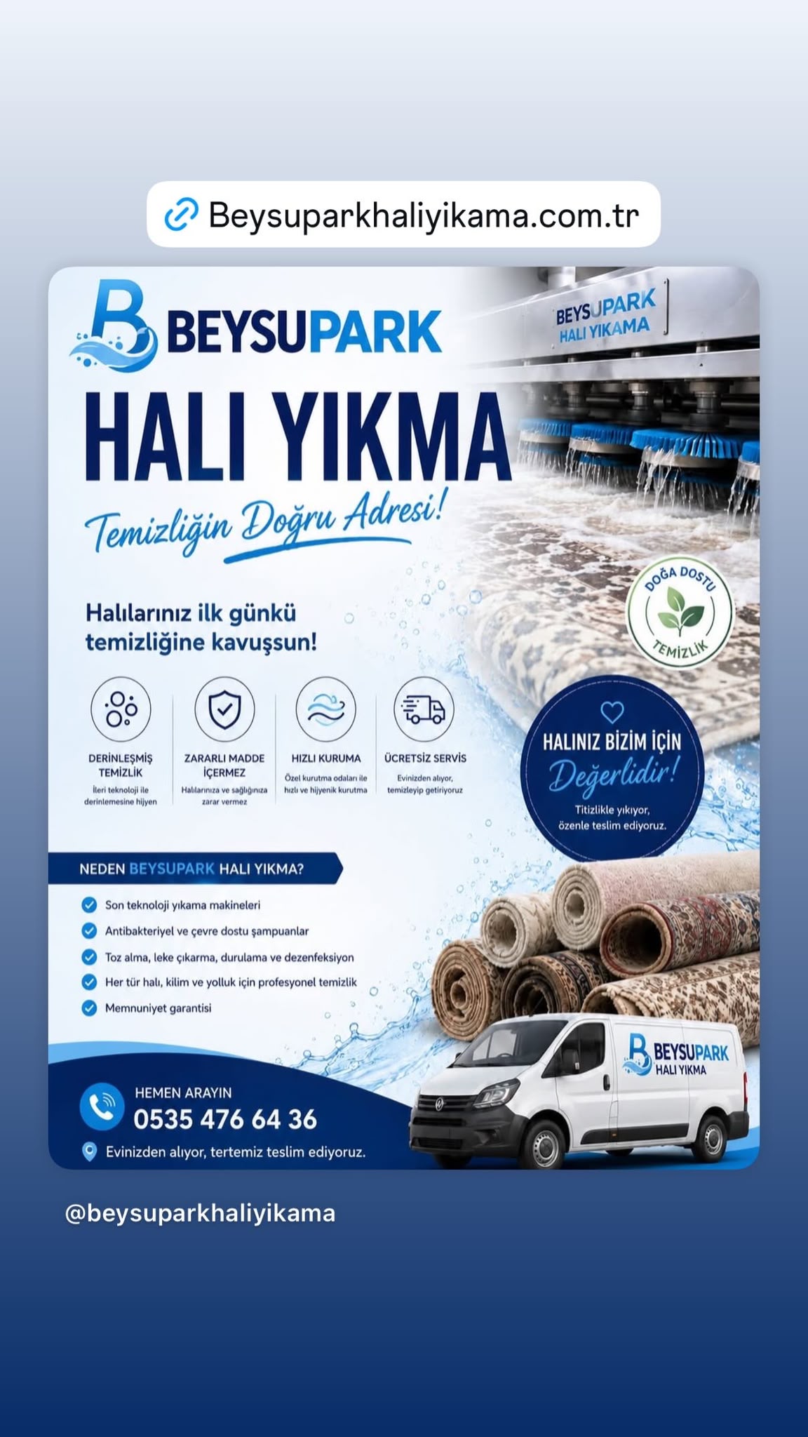 Beysupark Halı Yıkama tanıtım